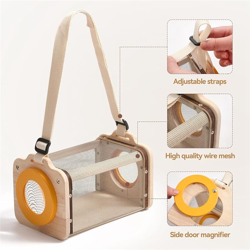 Bug Catching Kit - X18A-バグキャッチャーキット 4～8歳のお子様向け、10個入り屋外用虫捕りキット、拡大鏡とネット付き、子供用探検キット