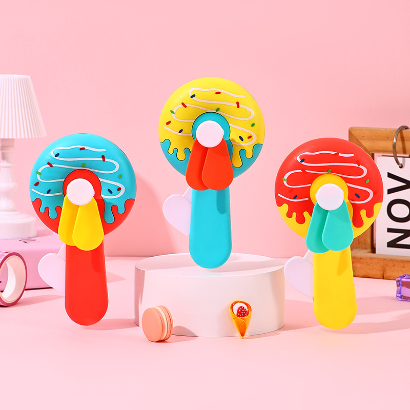 Kids Outdoor Easter Gifts - ハンドプレスファン、ポータブルハンドヘルド手動冷却ファン、電池不要、子供向け夏のおもちゃギフト、屋外旅行、学校用品