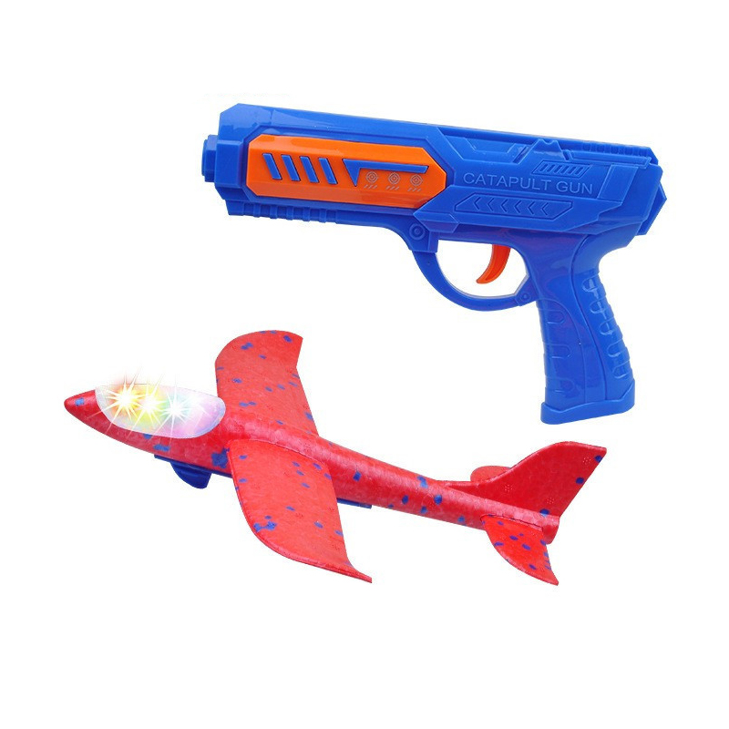 キッズ 24 または 34 センチメートル泡飛行機ランチャー - Kids Outdoor Xmas Gifts のレビューと価格