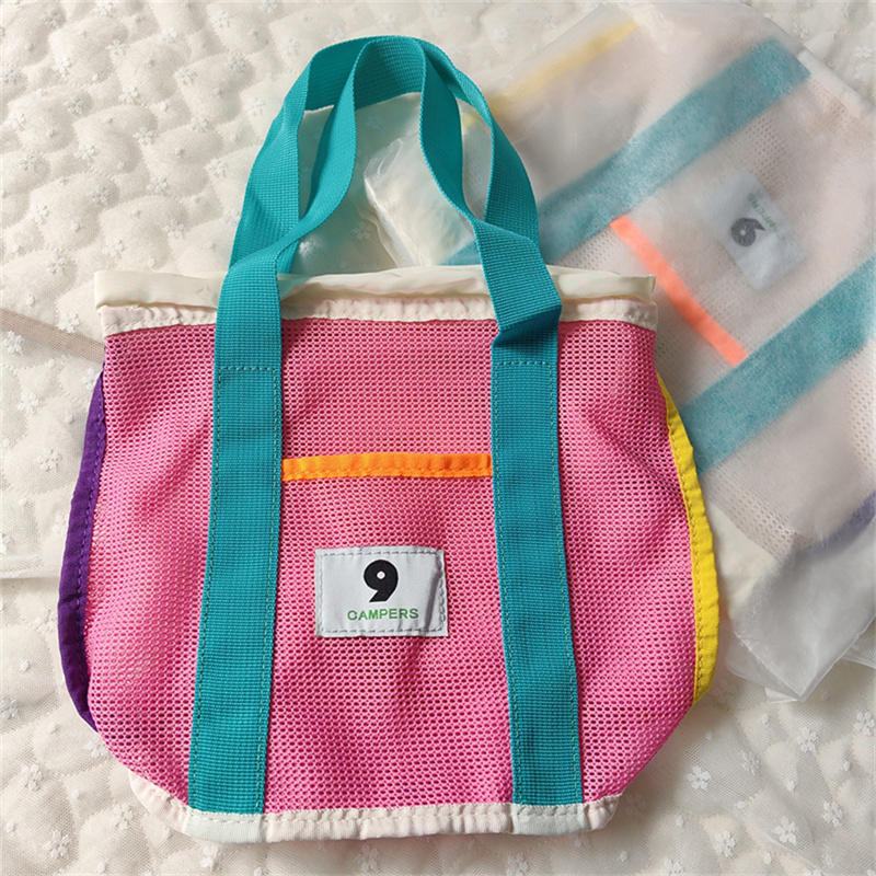 子供用の折りたたみ式メッシュビーチバッグ,衣類,おもちゃ,そ - Kids Outdoor Backpack のレビューと価格