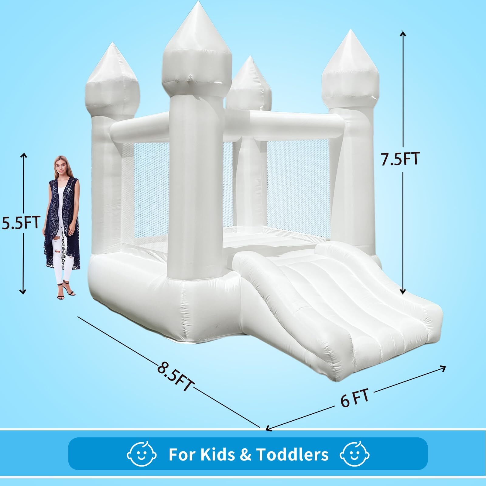 子供用のスライド,ブロワー,ハウス,子供用のイースターギフト - Kids Outdoor Easter Gifts のレビューと価格
