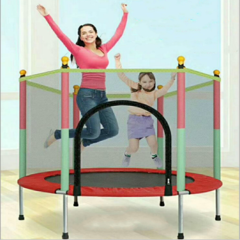 子供用安全ネット付き屋外用丸型プロ仕様トランポリン - Kids Outdoor Trampoline のレビューと価格