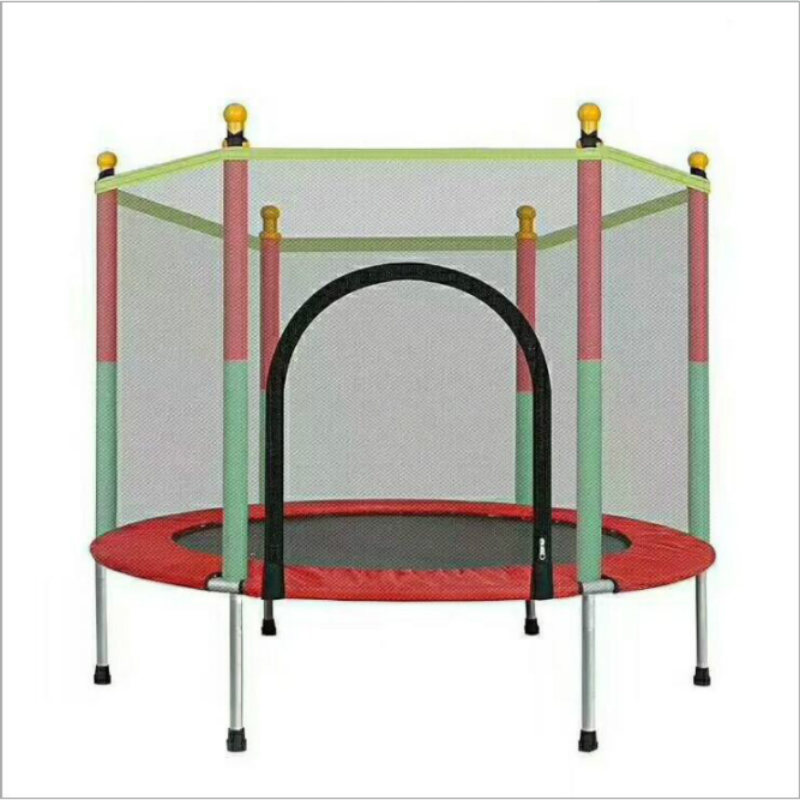 子供用安全ネット付き屋外用丸型プロ仕様トランポリン - Kids Outdoor Trampoline のレビューと価格