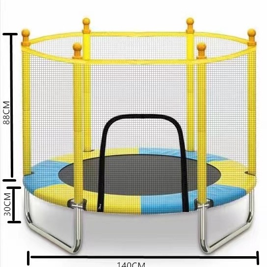 安全ネット付き子供用室内ジャンプミニキッズ屋外エンクロージャ - Kids Outdoor Trampoline のレビューと価格
