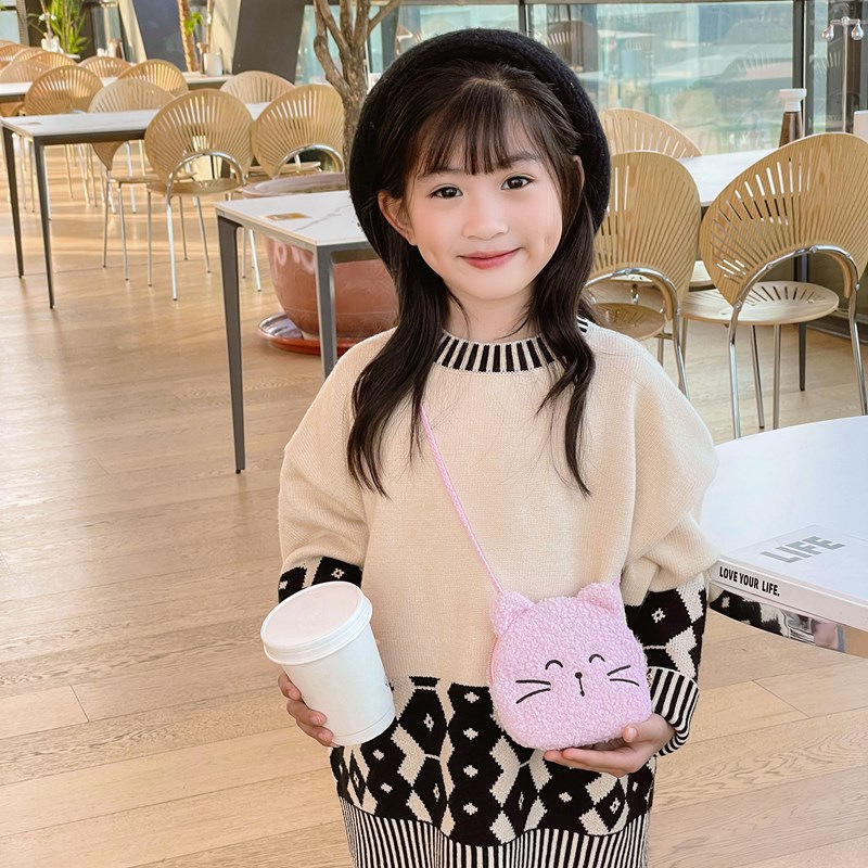 子供のための猫とパンダのぬいぐるみショルダーバッグ,男の子と - Kids Outdoor Backpack のレビューと価格