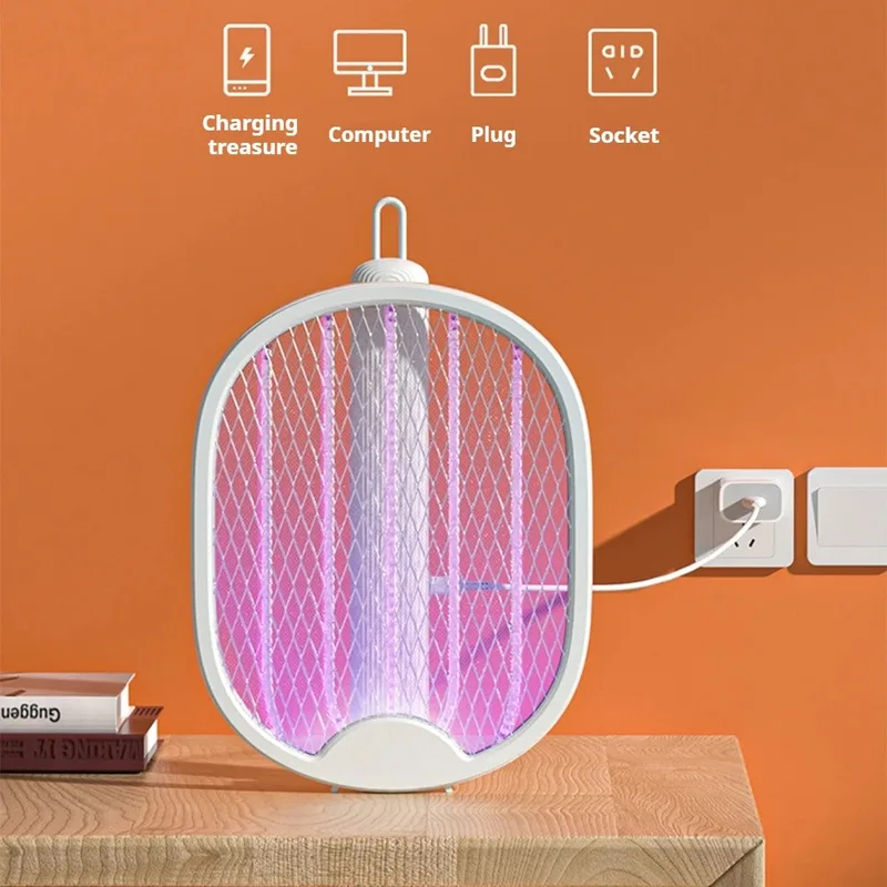 USB充電式折りたたみ電気蚊取り器 3000V UVライト虫 - Bug Catching Kit のレビューと価格