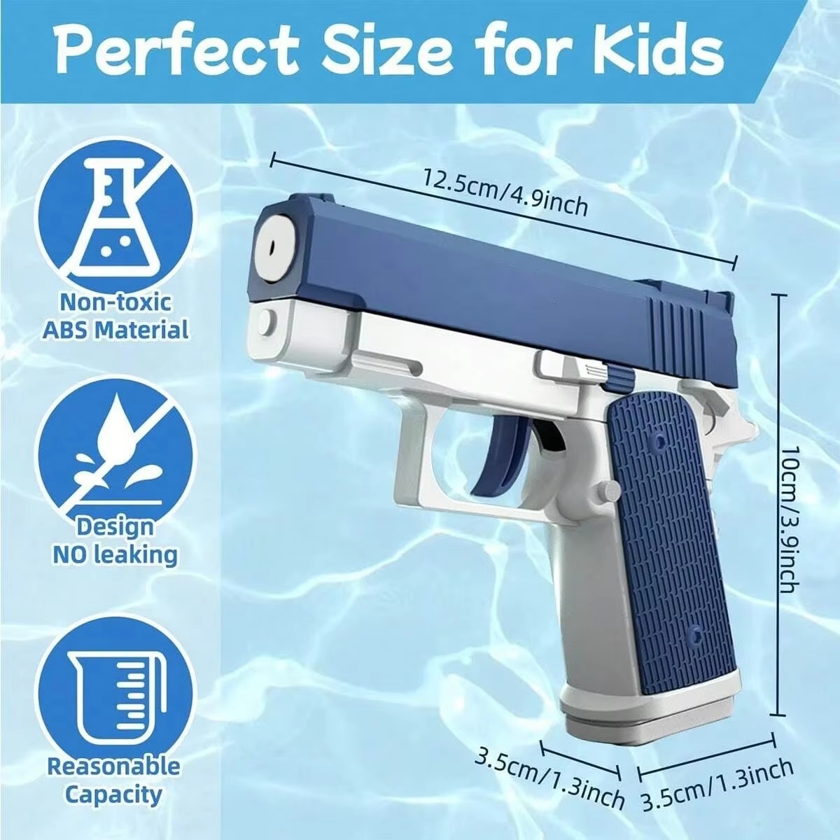 M1911 水鉄砲ピストルおもちゃの水鉄砲、夏のプールビーチ - Kids Outdoor Water Toys のレビューと価格