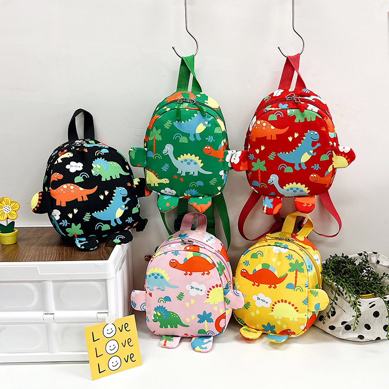 幼稚園の子供のためのバックパック,恐竜の漫画が付いたトラベル - Kids Outdoor Backpack のレビューと価格