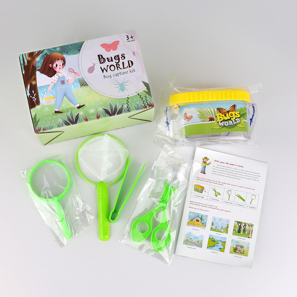 エクスプローラーキット、バグキャッチャーキット5個、教育用自 - Bug Catching Kit のレビューと価格