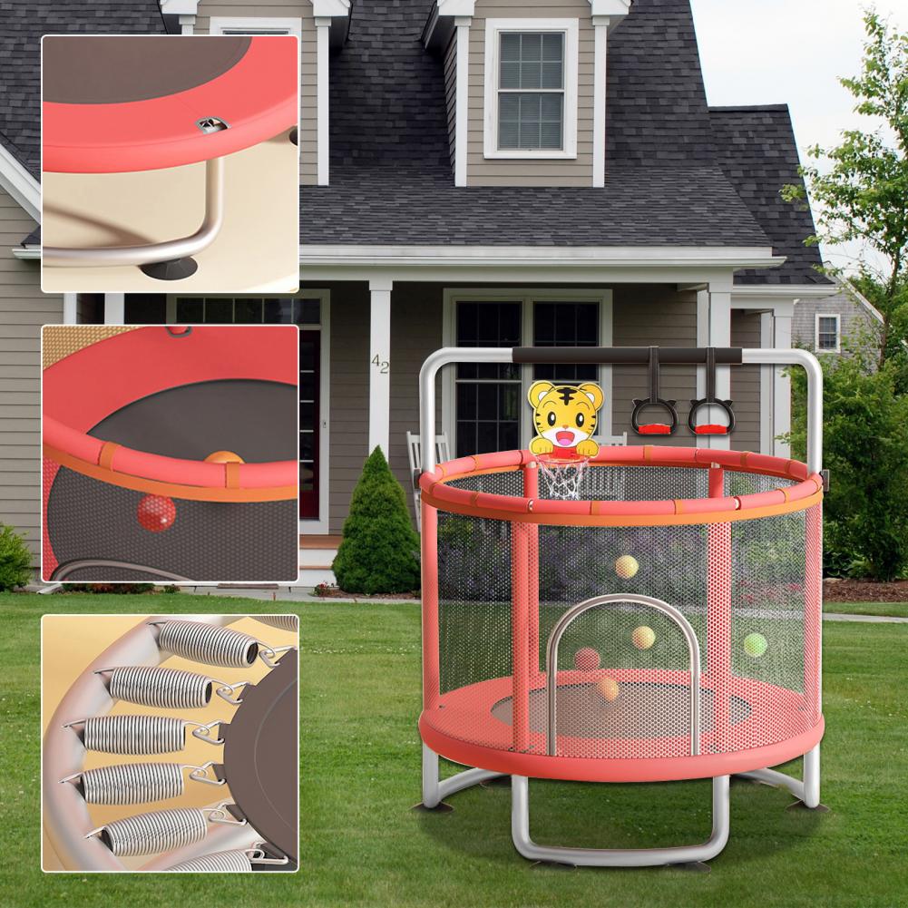 子供用トランポリン、調節可能なベビー幼児用トランポリン、バス - Kids Outdoor Trampoline のレビューと価格