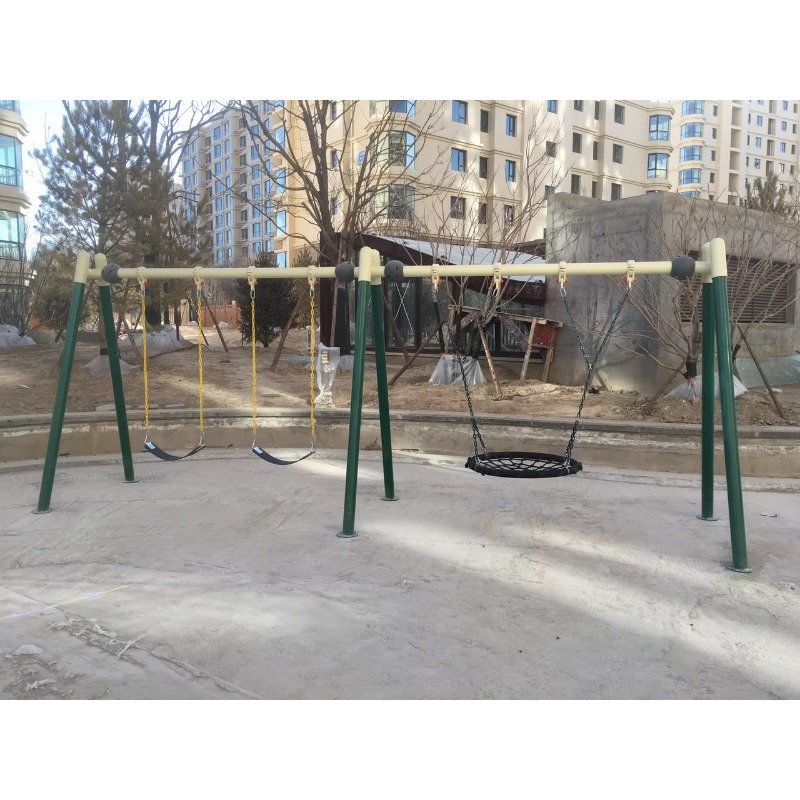 商業用遊園地向け屋外スイング遊具、子供用屋外スイングセット、 - Kids Outdoor Play Equipment のレビューと価格