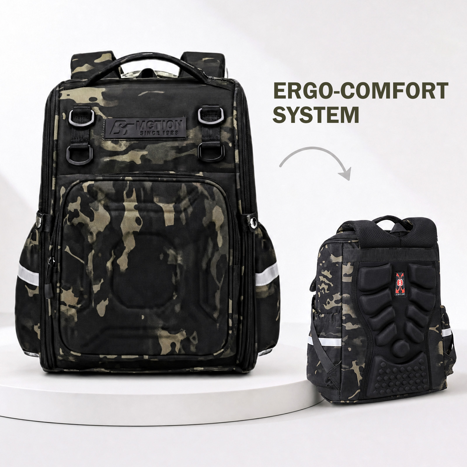 新しい迷彩柄戦術バックパック（子供用）、小学生向けアウトドア - Kids Outdoor Backpack のレビューと価格