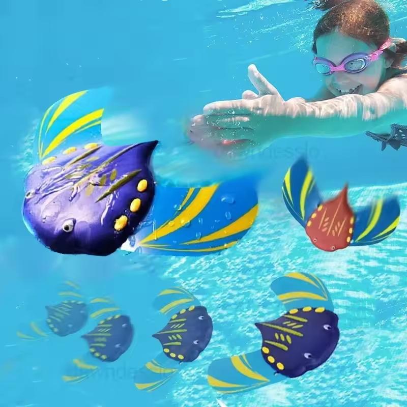 水力悪魔魚水中グライダーおもちゃビーチ海辺プールゲーム子供ギ - Kids Outdoor Water Toys のレビューと価格