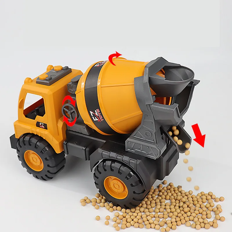 大型エンジニアリング車両モデル プラスチック製掘削機 クレー - Kids Outdoor Dump Truck のレビューと価格