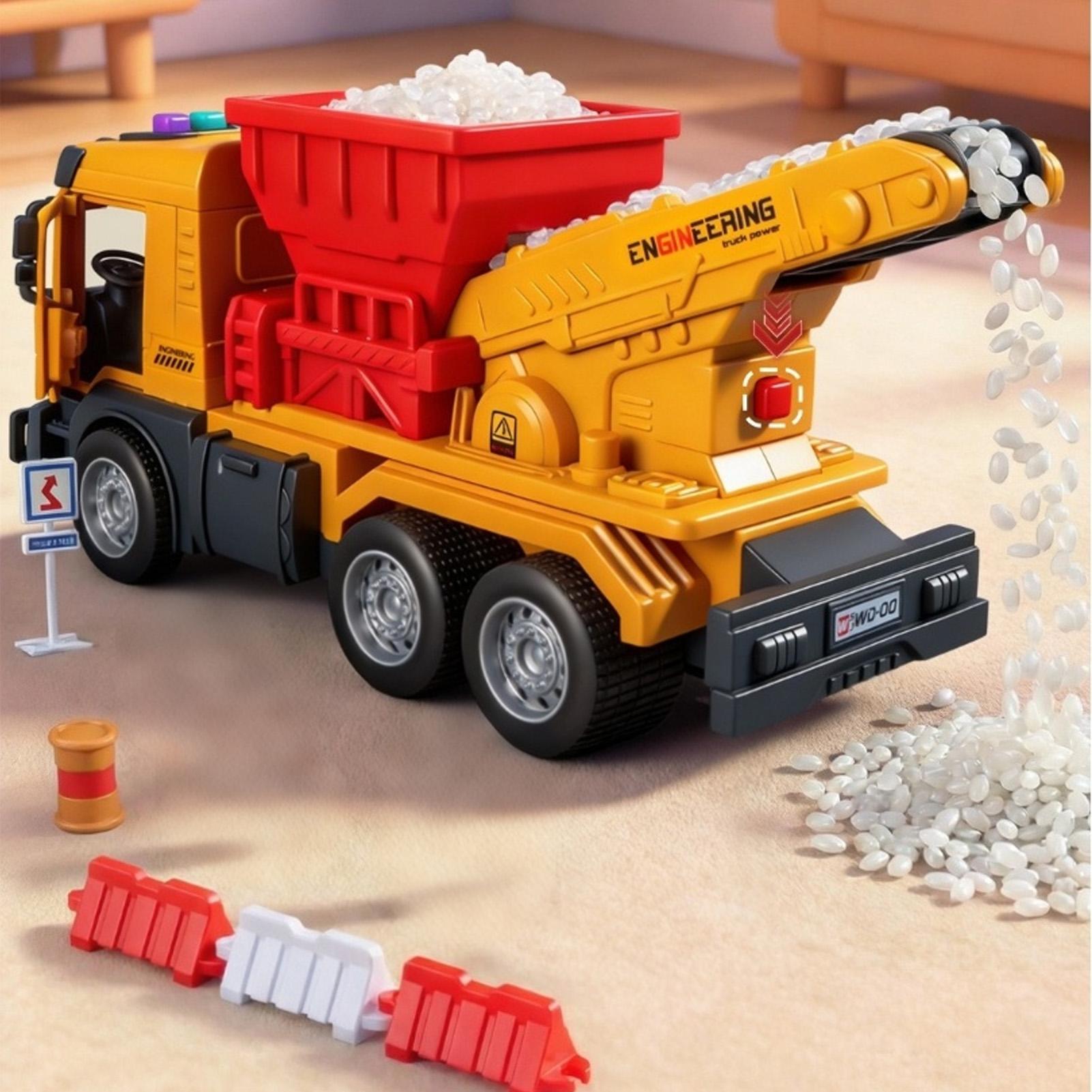電動ダンプカーおもちゃ、サウンド＆ライト付き建設車両、ダンプ - Kids Outdoor Dump Truck のレビューと価格