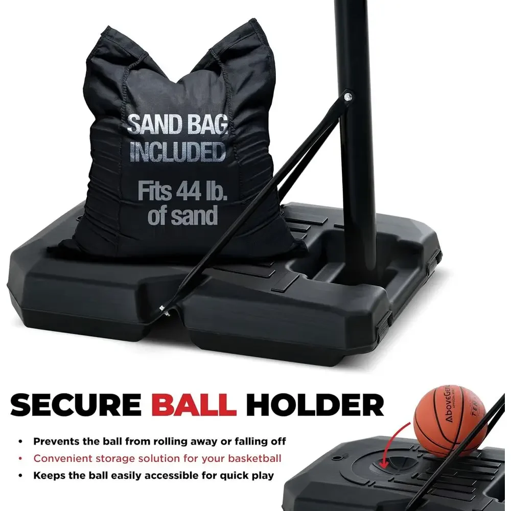 調節可能な44インチ耐衝撃バスケットボールフープシステム（子 - Kids Outdoor Basketball のレビューと価格