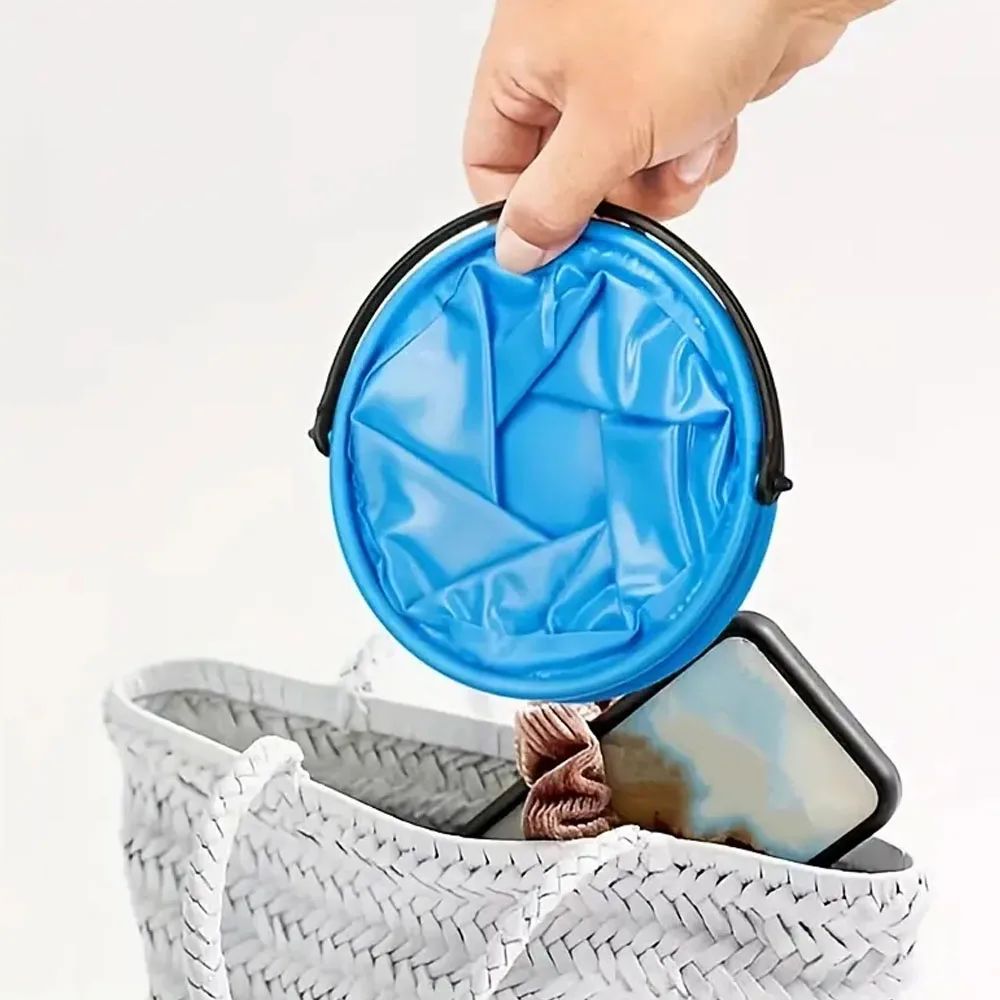 折りたたみ式ビーチ砂場バケツ ポータブル折りたたみ式手持ちバ - Kids Outdoor Water Toys のレビューと価格