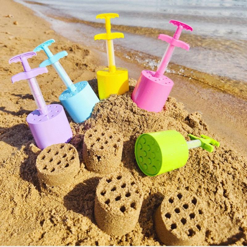 子供用水遊びビーチおもちゃサンドボックス型セットシャベル城建 - Kids Outdoor Water Toys のレビューと価格