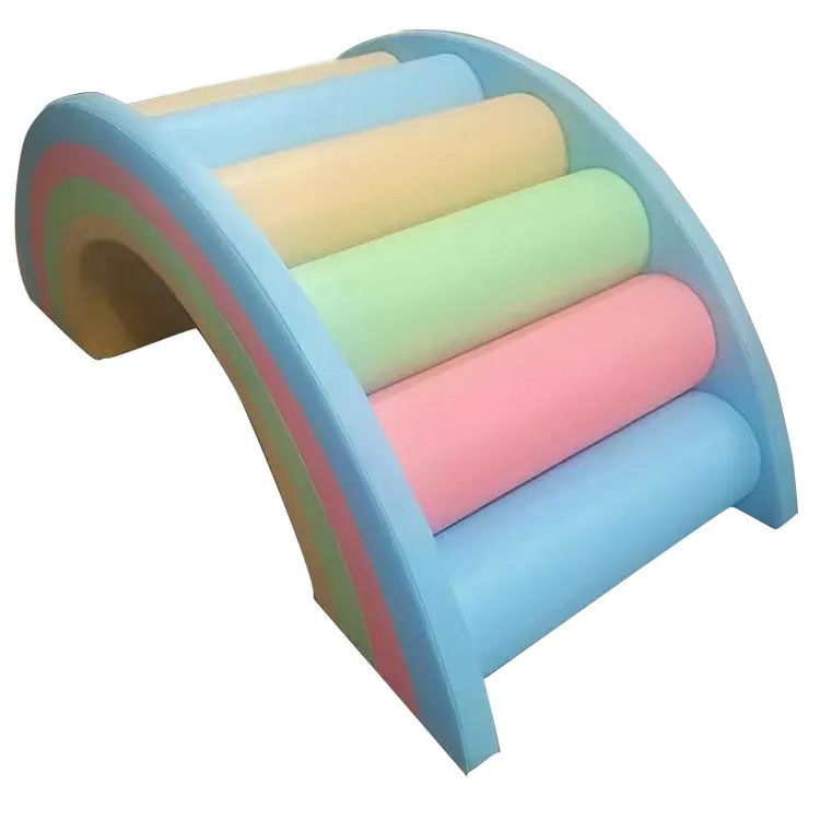 マカロンカラーの子供用ソフトプレイ機器、屋内外兼用小型遊具、 - Kids Outdoor Play Equipment のレビューと価格