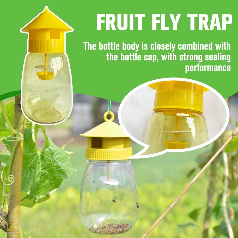 1/2/3/4/5個入り 4穴フルーツフライトラップ メロン - Bug Catching Kit のレビューと価格