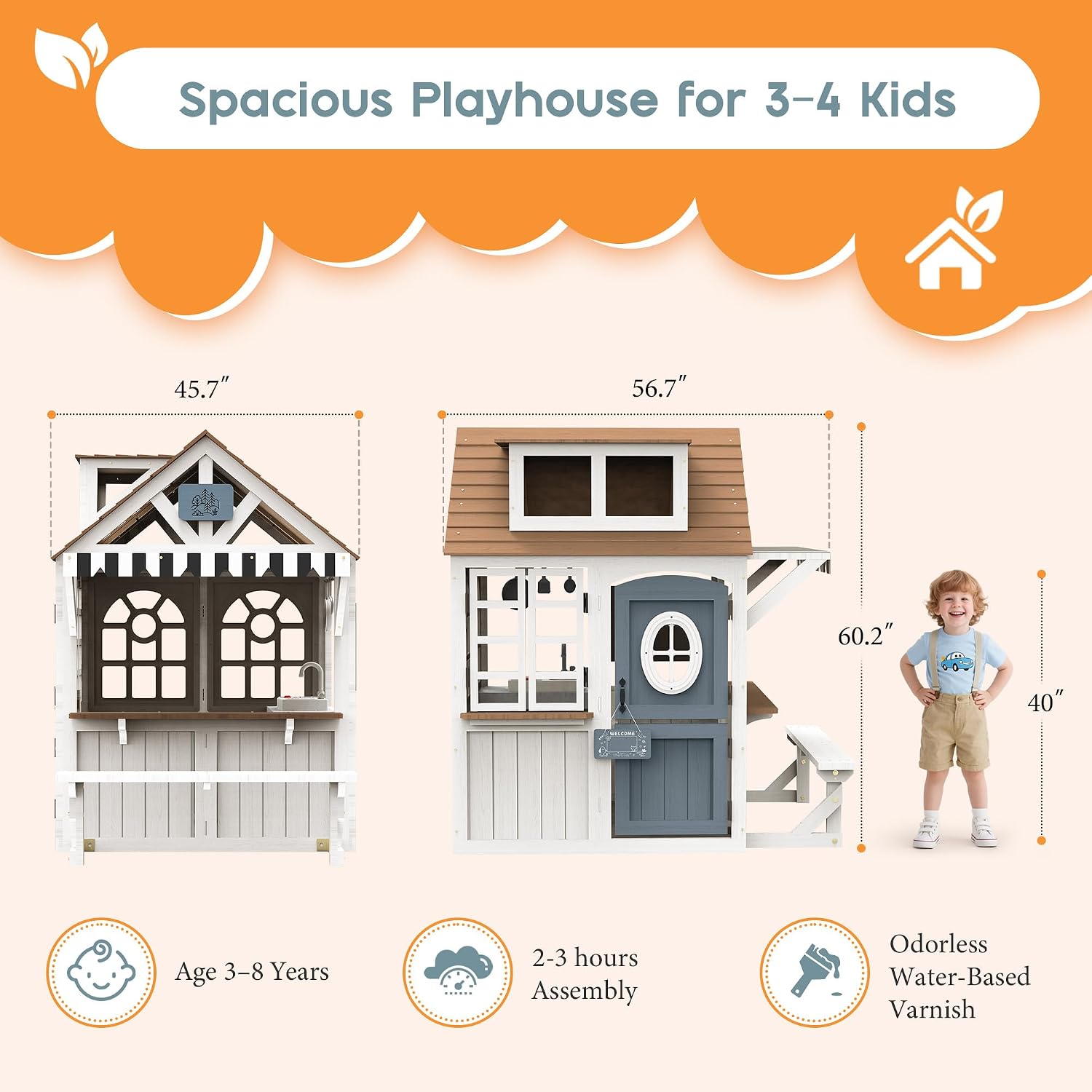 アルバット キッズ アウトドア 木製プレイハウス キッチンセ - Kids Outdoor Bench のレビューと価格