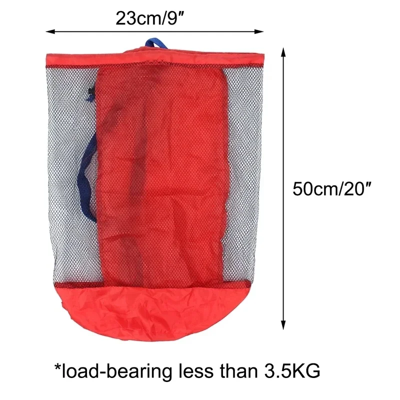 1 個ビーチバッグ折りたたみポータブルメッシュ水泳バッグ子供 - Kids Outdoor Backpack のレビューと価格