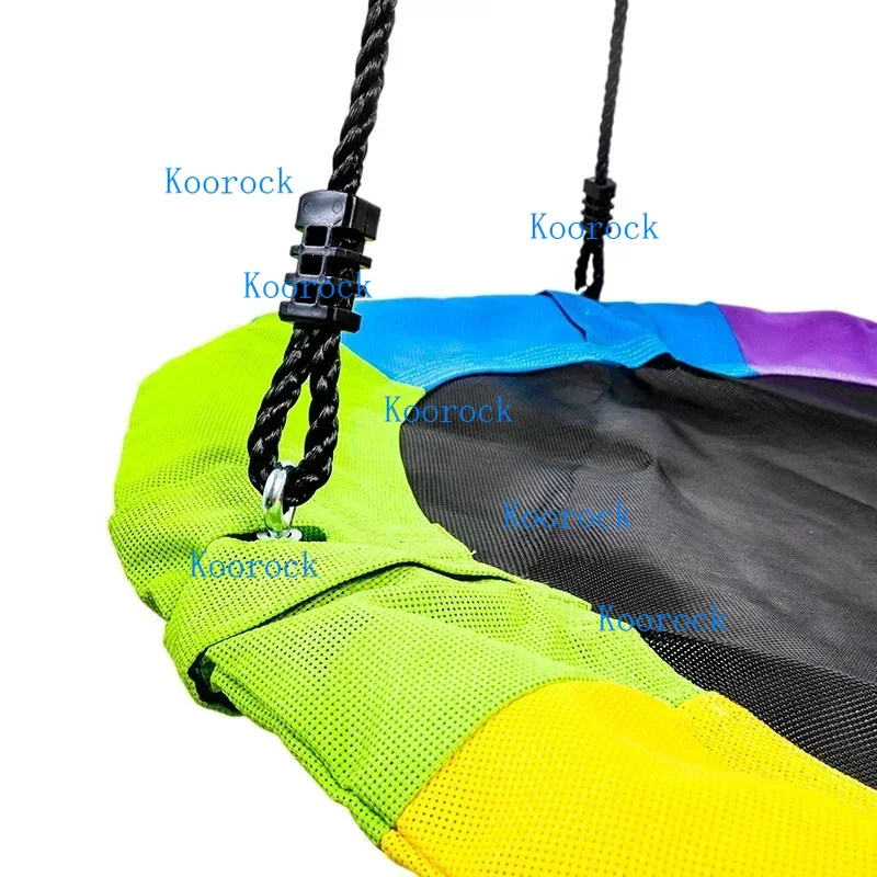 複数の色の子供用親子ハンモック鳥の巣テスリンバタフライスイン - Kids Outdoor Trampoline のレビューと価格