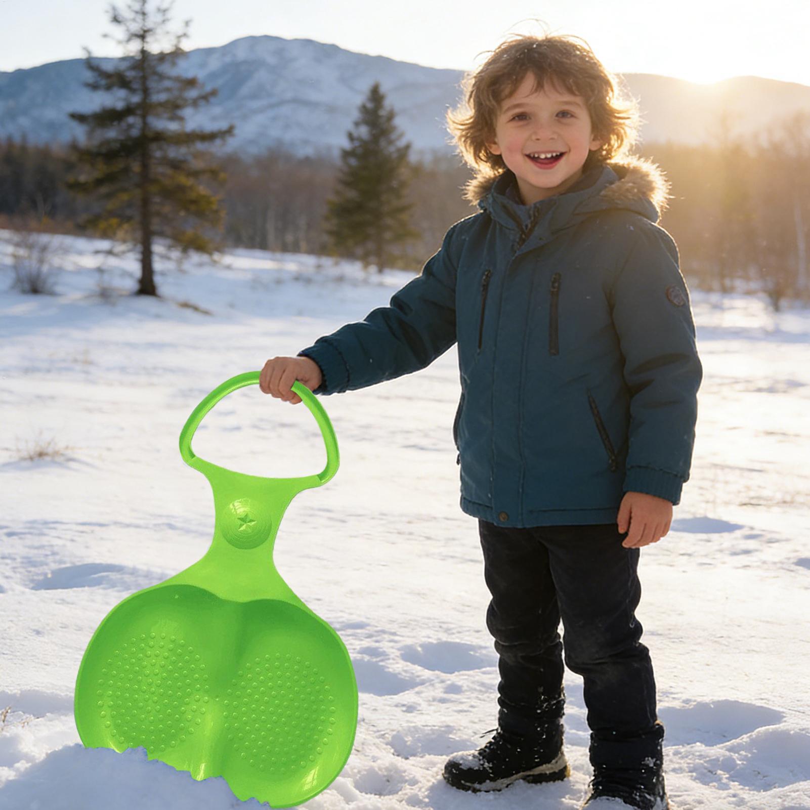 雪用スレッド 冬用スポーツ用品 ハンドル付きスノースライダー - Outdoor Kid のレビューと価格