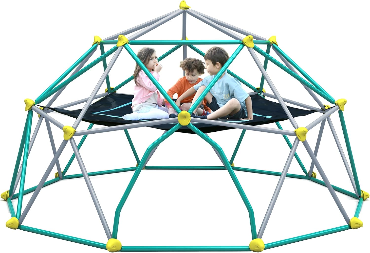 13フィートのクライミングドーム、3～10歳のお子様向けプレ - Kids Outdoor Jungle Gym Dome のレビューと価格