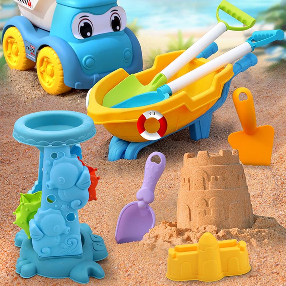 キッズビーチおもちゃセット ベビー砂遊び＆水遊びキット バケ - Kids Outdoor Play Equipment のレビューと価格