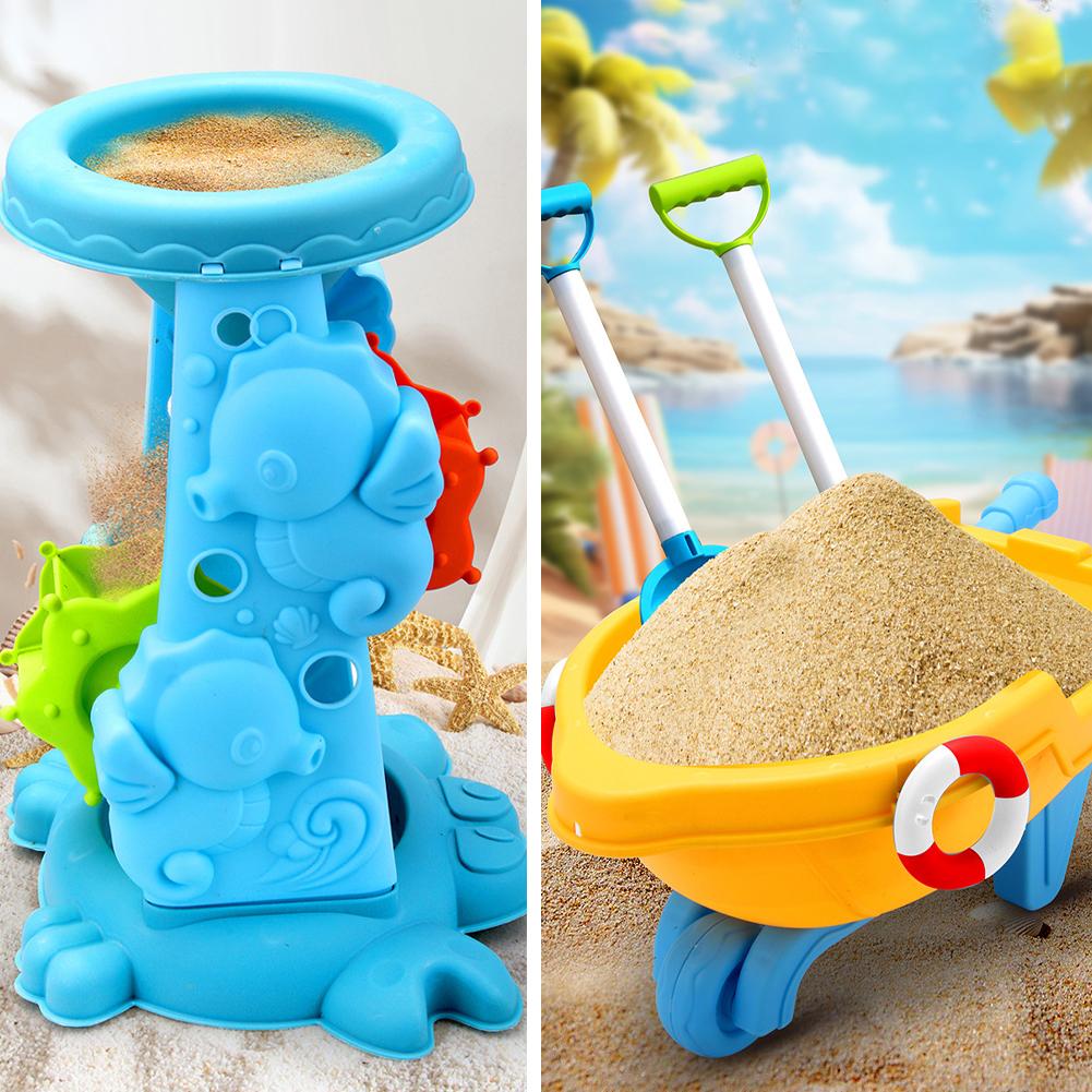 キッズビーチおもちゃセット ベビー砂遊び＆水遊びキット バケ - Kids Outdoor Play Equipment のレビューと価格