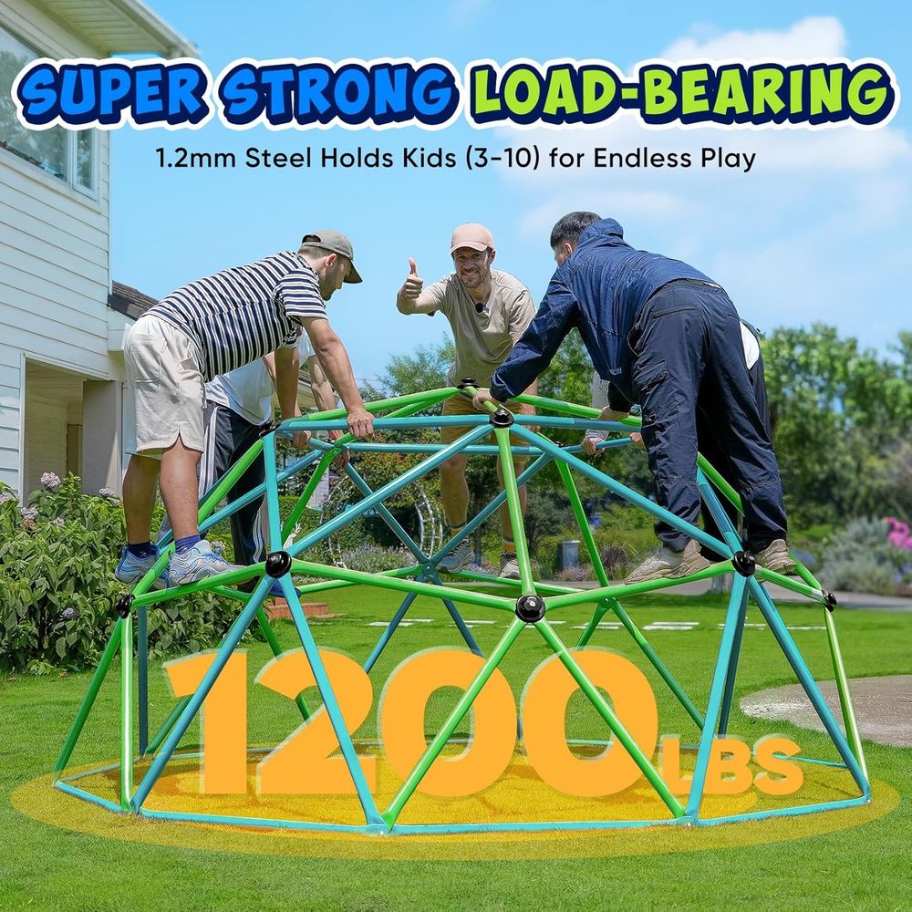 Zupapa10T ClimDome（ハンモック付き）、最大 - Kids Outdoor Jungle Gym Dome のレビューと価格