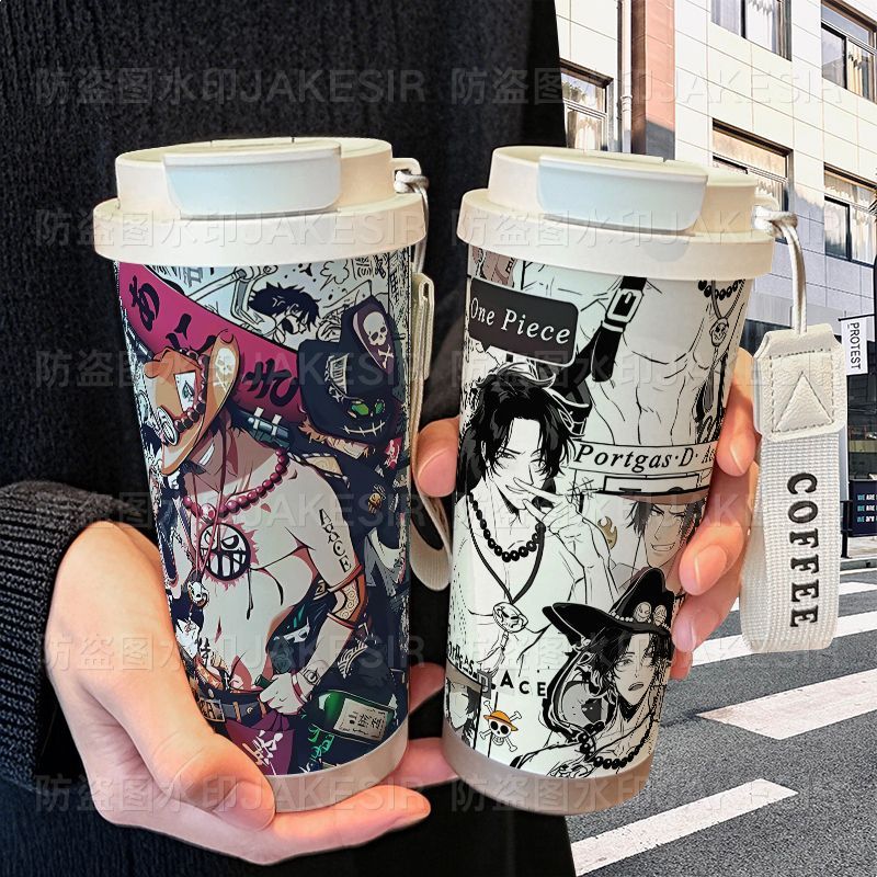 アニメワンピースルフィ魔法瓶ゾロ漫画大容量アウトドア旅行コー - Kids Outdoor Dining Set のレビューと価格