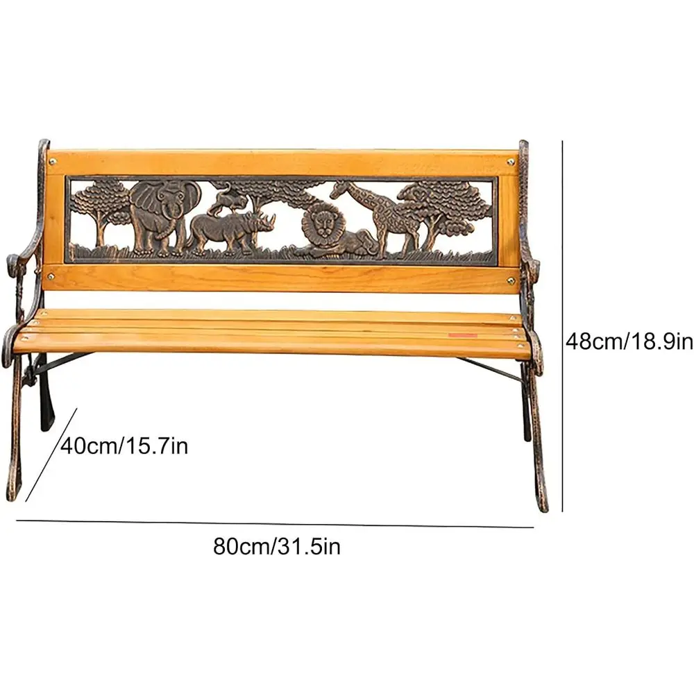 子供用コンパクト屋外ベンチ、ミニチュアパークや庭園に最適 - Kids Outdoor Bench のレビューと価格